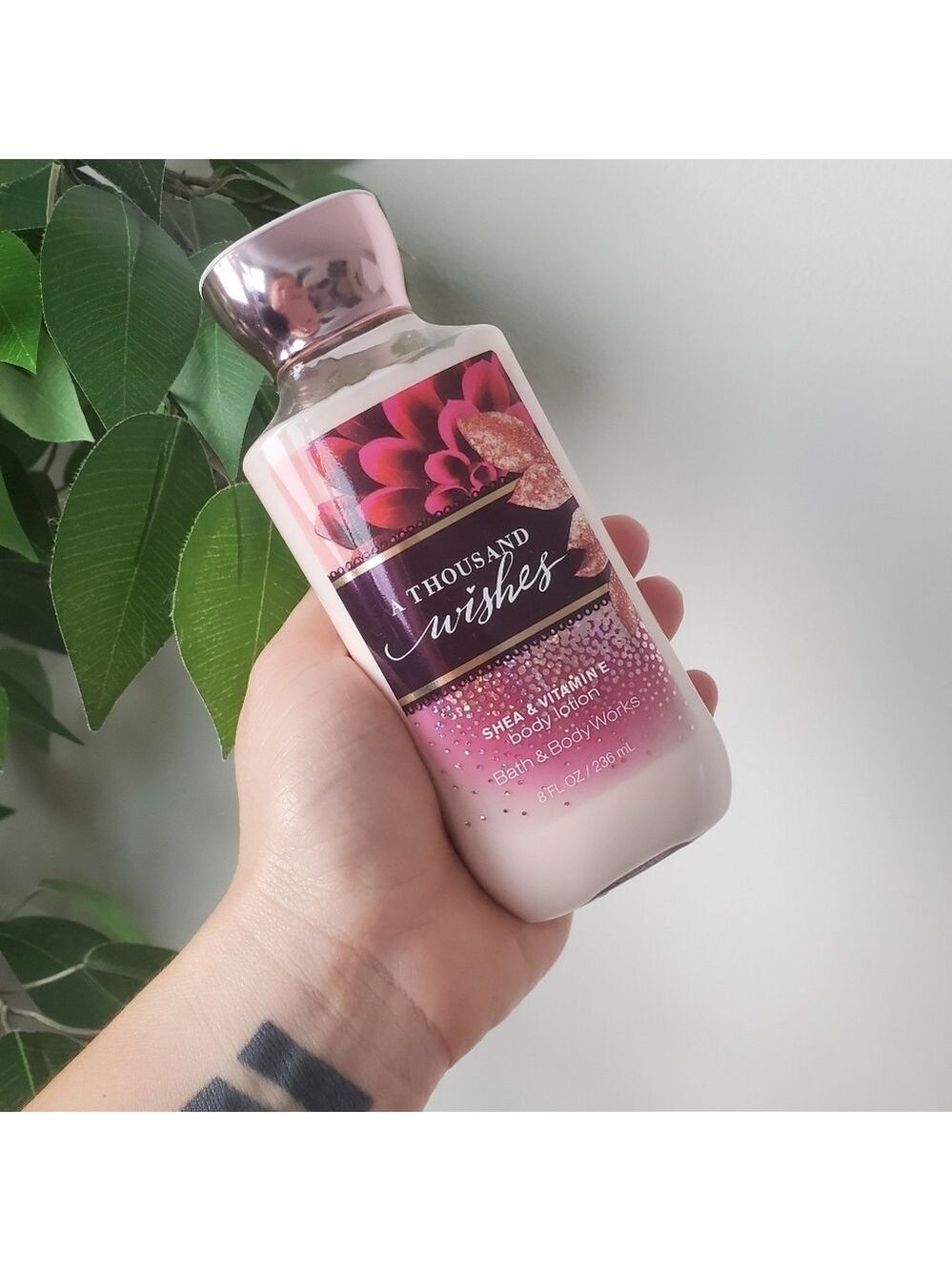 Bath & Body Works A Thousand Wishes 8oz Amber Peonies